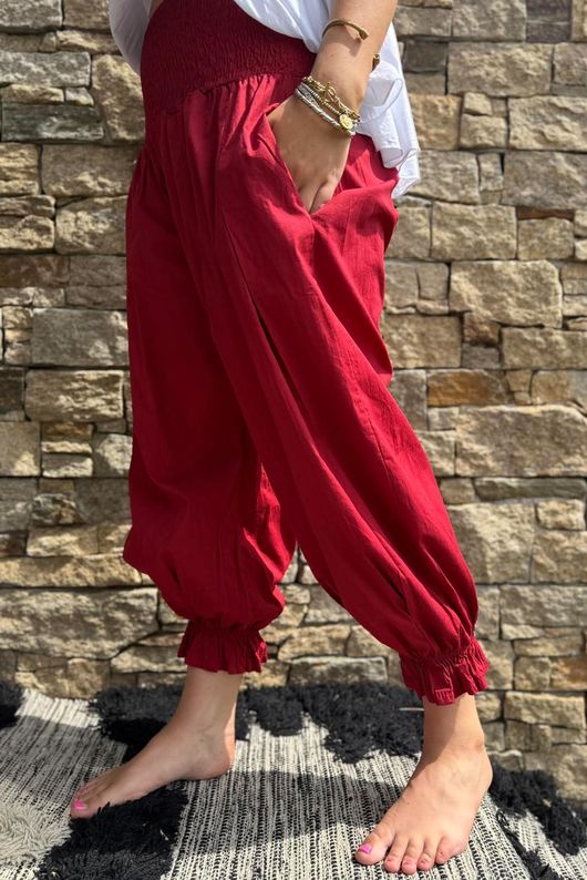 Paloma Bloomer Pant Sangria